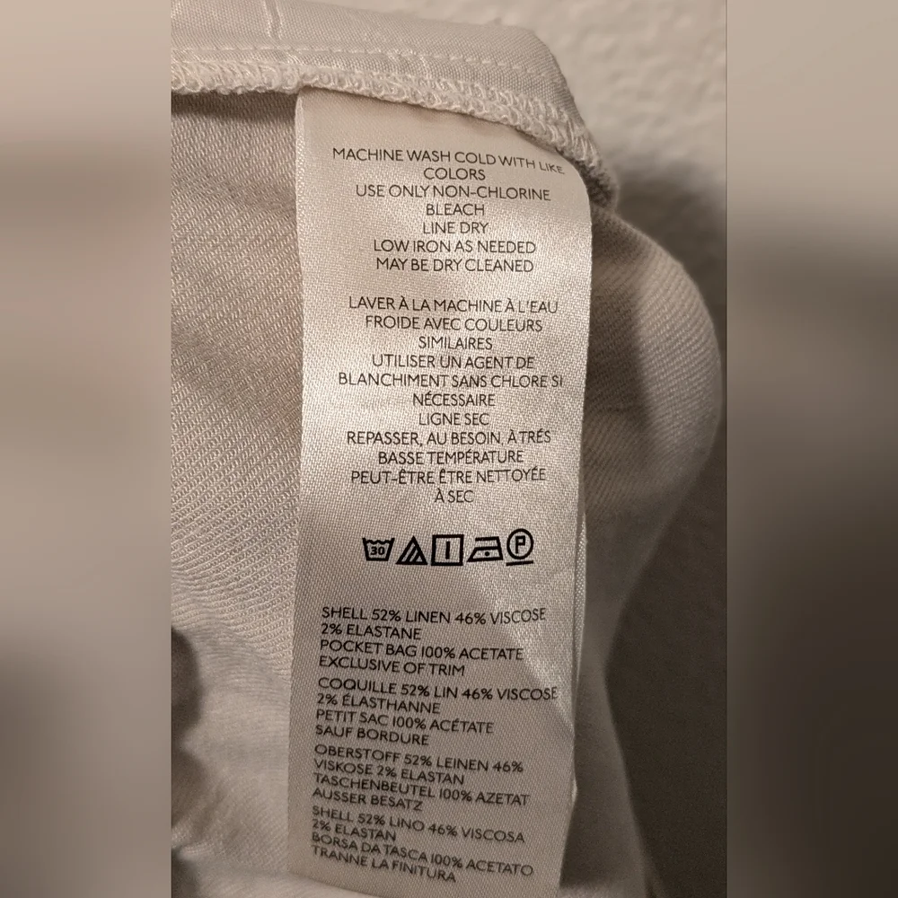Maeve Cream High-Waisted Dress Pants - Picture 8 of 9